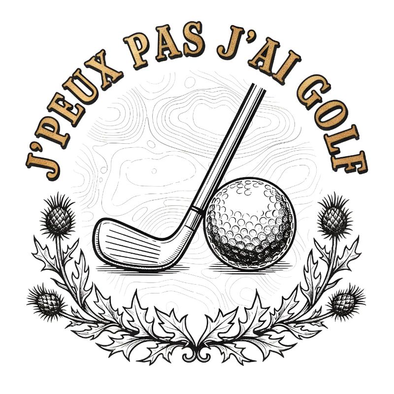 I Can't I Have Golf – Engraving