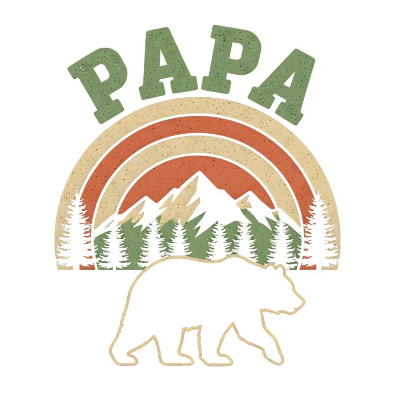 PAPA Mountain Retro Nature