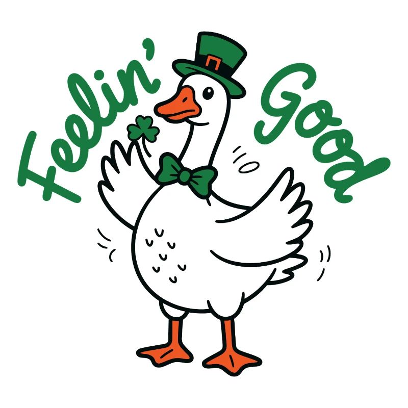 Le saut de Lucky Duck St Patrick