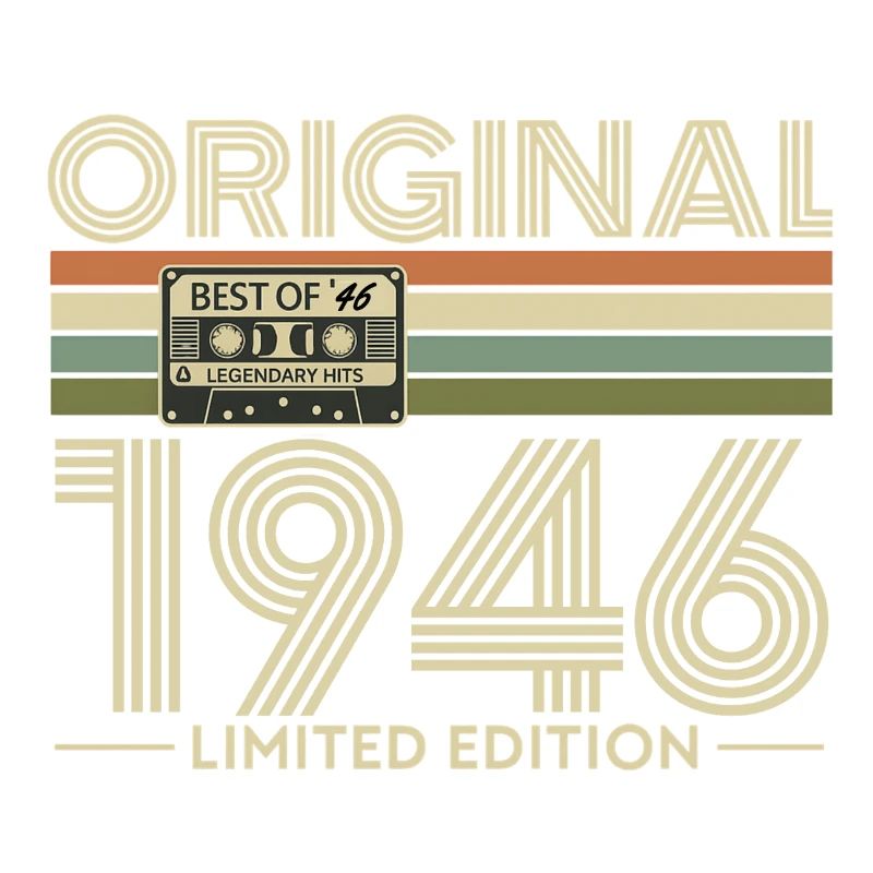 Original 1946 Édition Limitée Retro