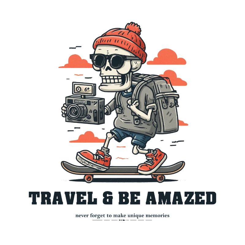 Travel Skeleton with Camera