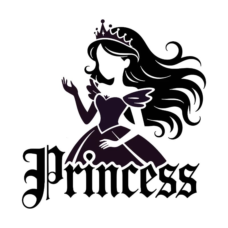 Silhouette de la princesse