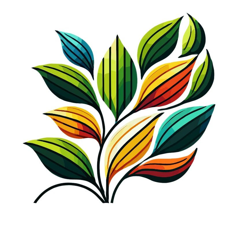 Symphonie colorée de Leafen