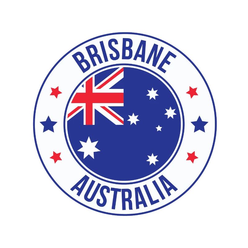 Brisbane Australia Emblem Patch