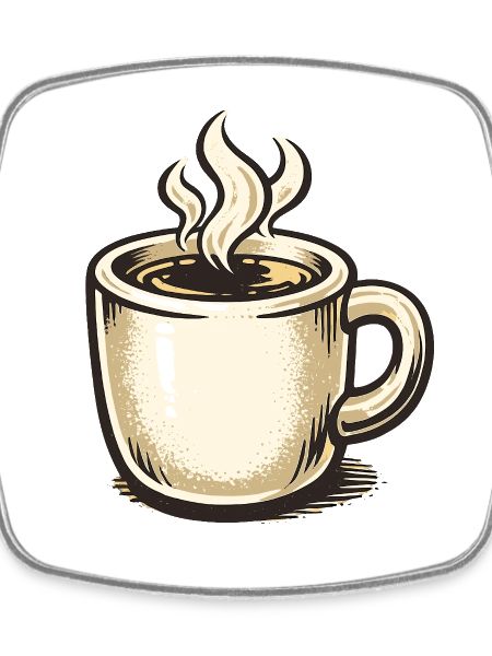 Coffee Whimsy Mug Sketch