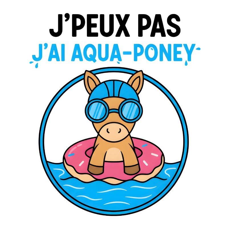 Aqua-Pony on Donut Buoy