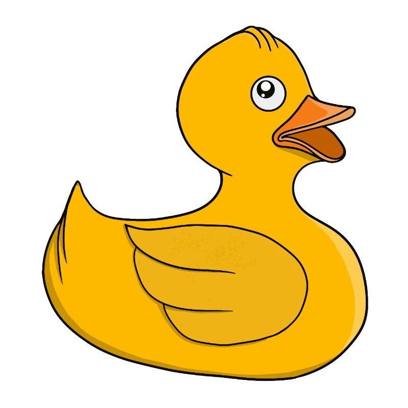 Sonnenrige Gummiente