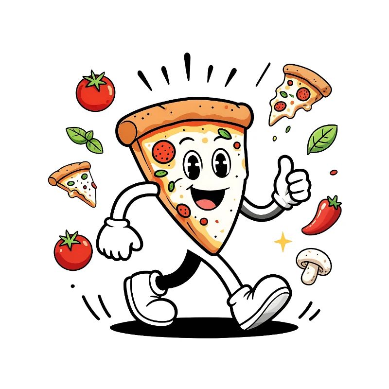 Meilleur chef Pizza, mascotte Joyeuse