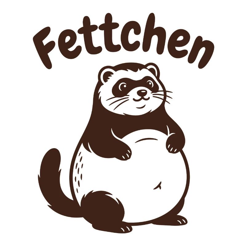 Frettchen - Fettchen mit dicken Bauch