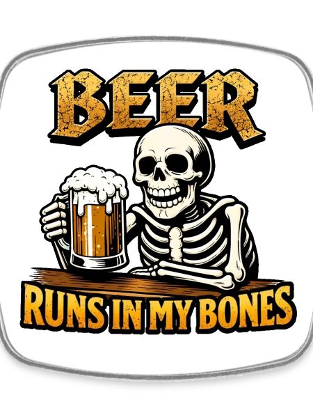 Beer Skeleton and Beer