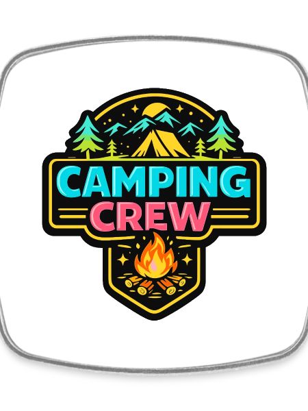 Camping Crew Neon Badge