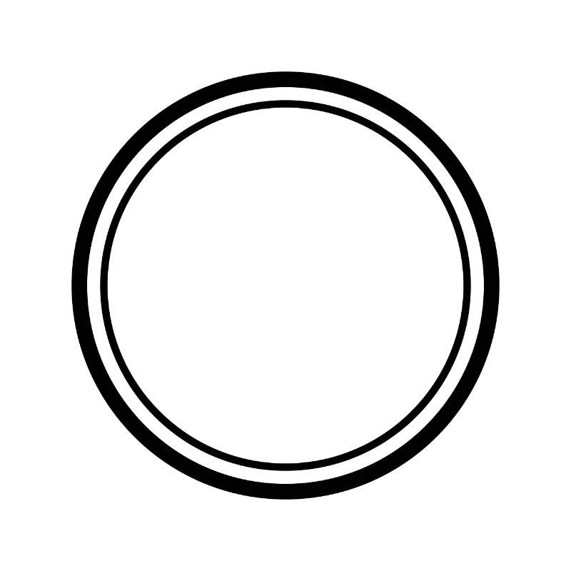 Double Circle Frame