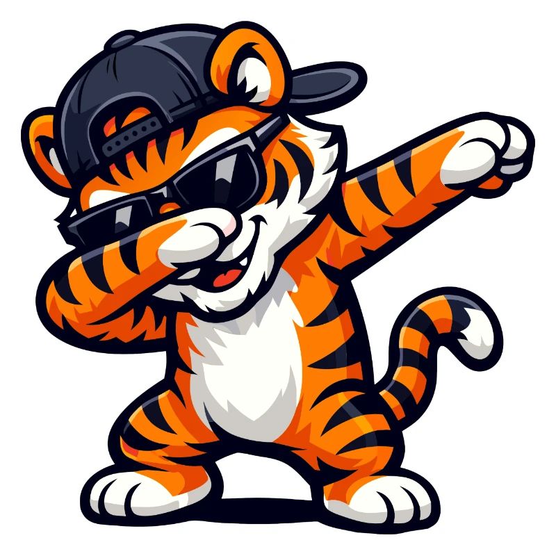 Dabbing Tiger