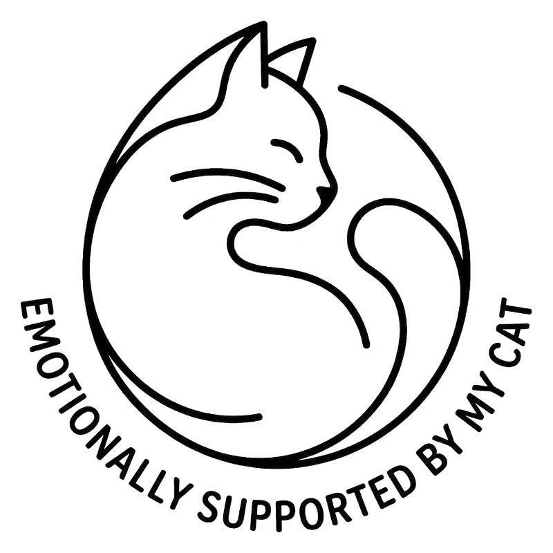 Design yin-yang adapté aux chats