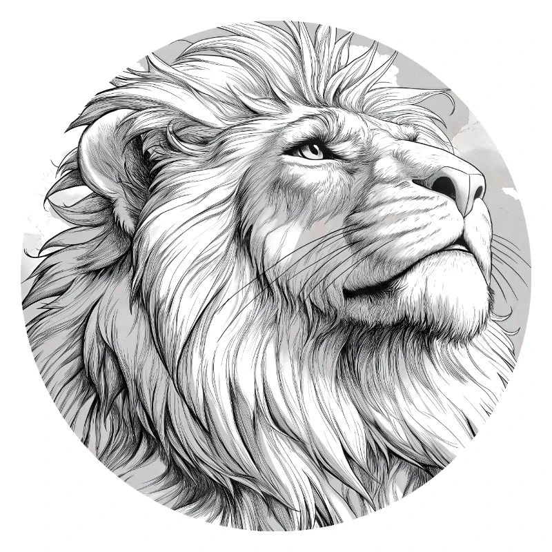 Lion Drawing