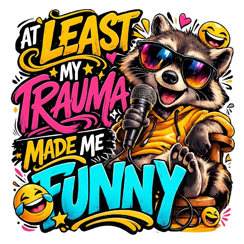 Le traumatisme m’a rendu drôle