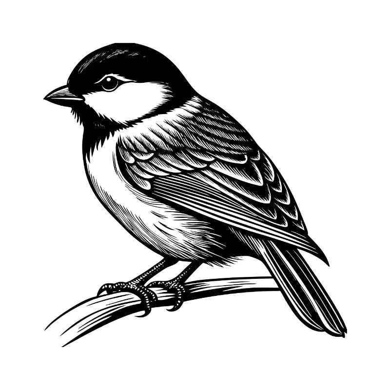 Chickadee Bird