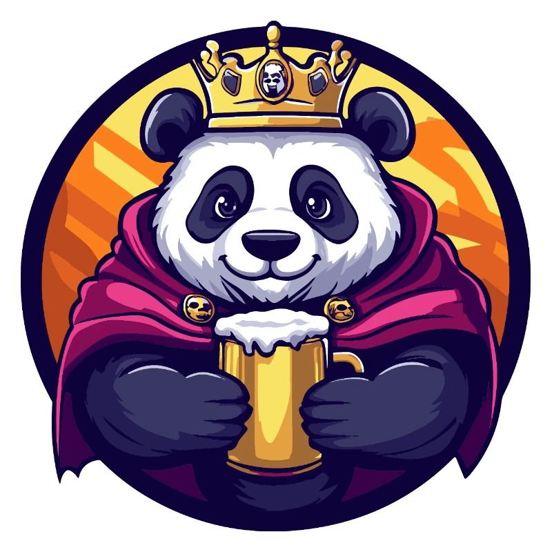 Panda Beer Drôle