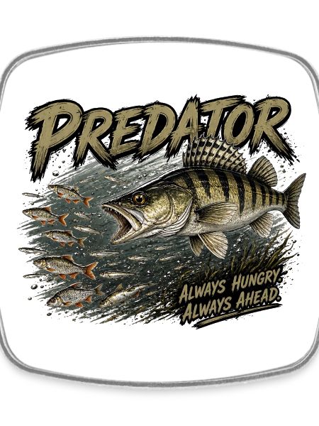 Fressfisch-Zander-Angriffs-Design