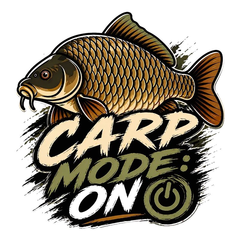 Karpfenmodus AN – Lustiges Karpfenangelhemd