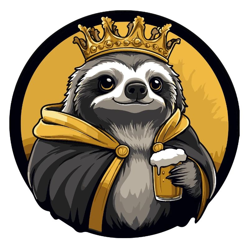 Sloth Beer Funny