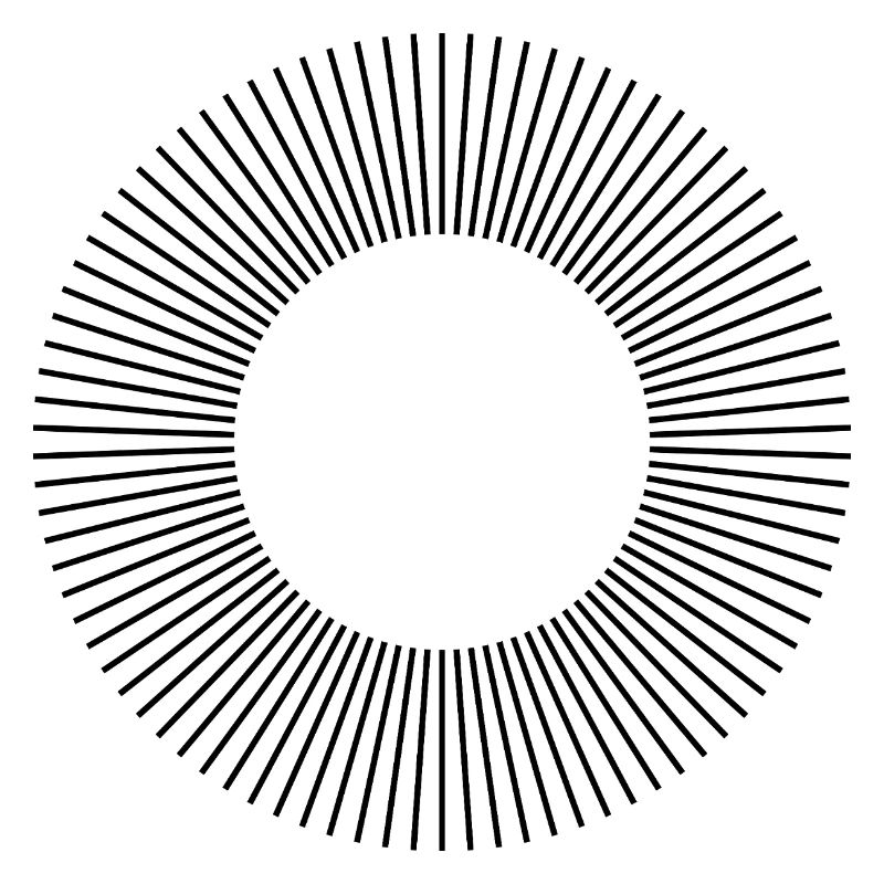 lines circle composition design