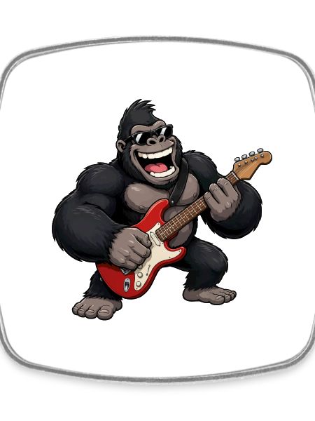 Gorilla with guitar