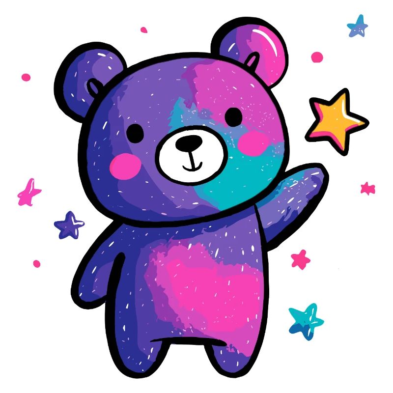 Cosmic Panda Star Magic