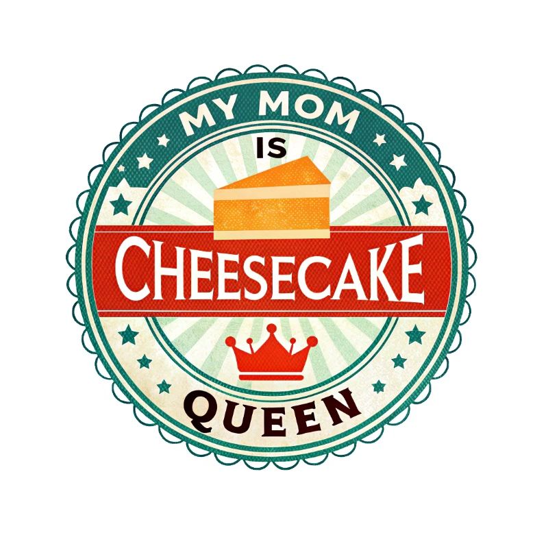 Cheesecake Queen Mom Badge