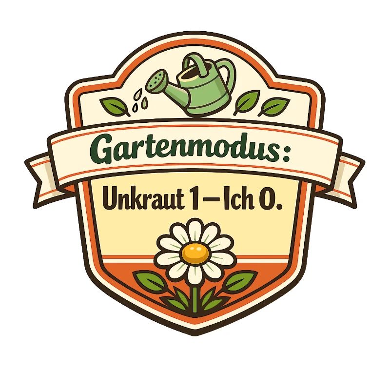 Gartenmodus Unkraut 1–Ich 0