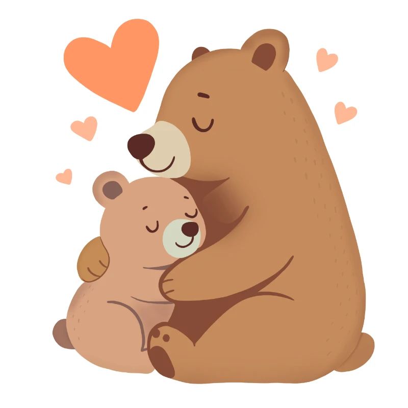 Maman Ours et Bébé Ours