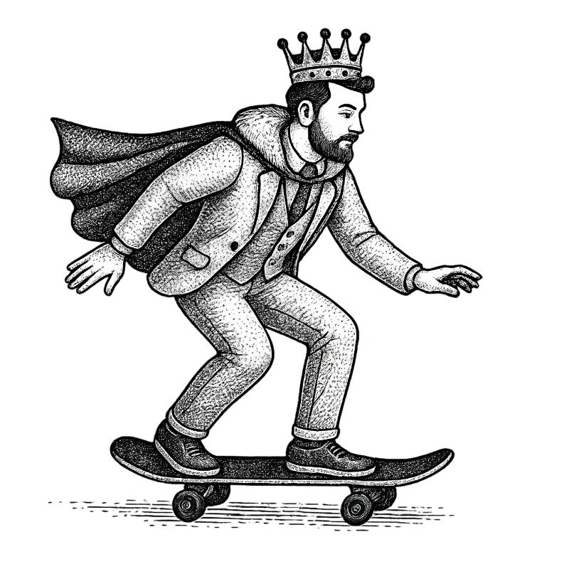 Crowned Skater King