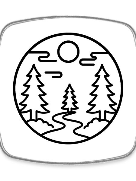 Moonforest Path Silhouette