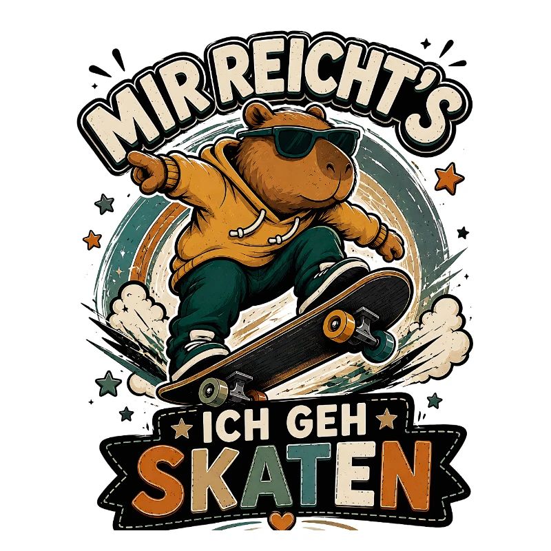 Capybara Skaten