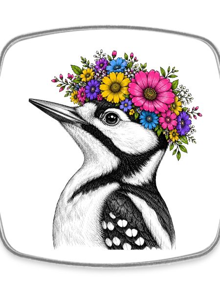 Flower Wreath Bird