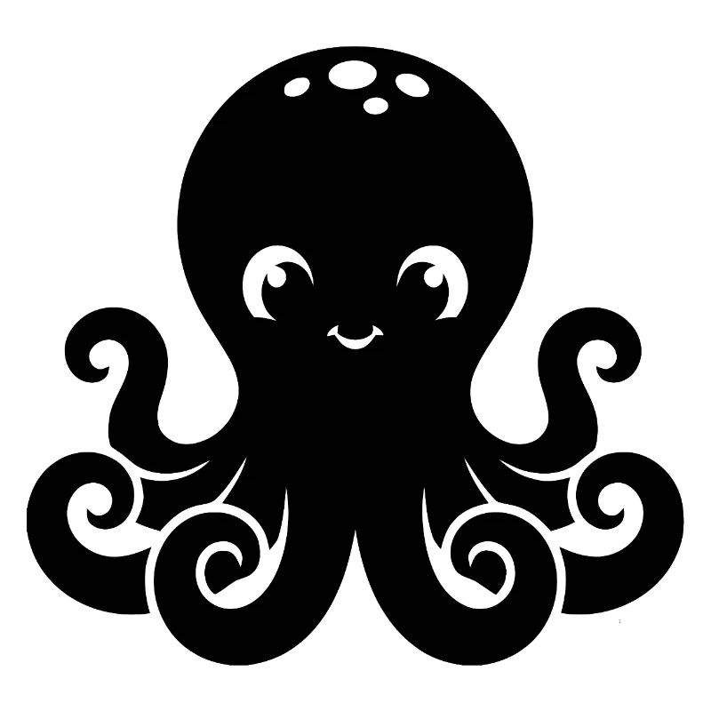 Design Petit Poulpe Mignon