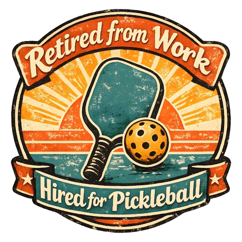 Retired for Work, Hired for Pickleball