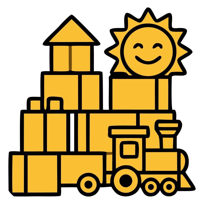 Jouets ferroviaires Blocs de construction