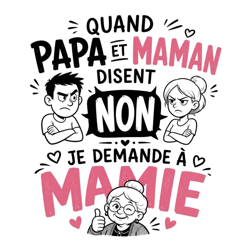 Je demande à Mamie !