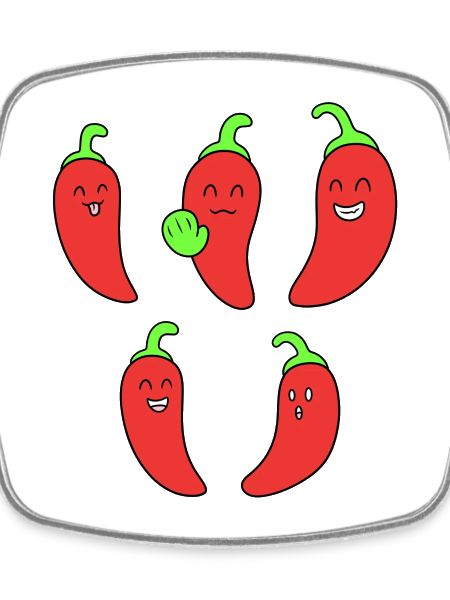 Funny chili face
