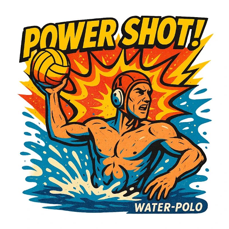Retro-Wasserball-Power-Shot