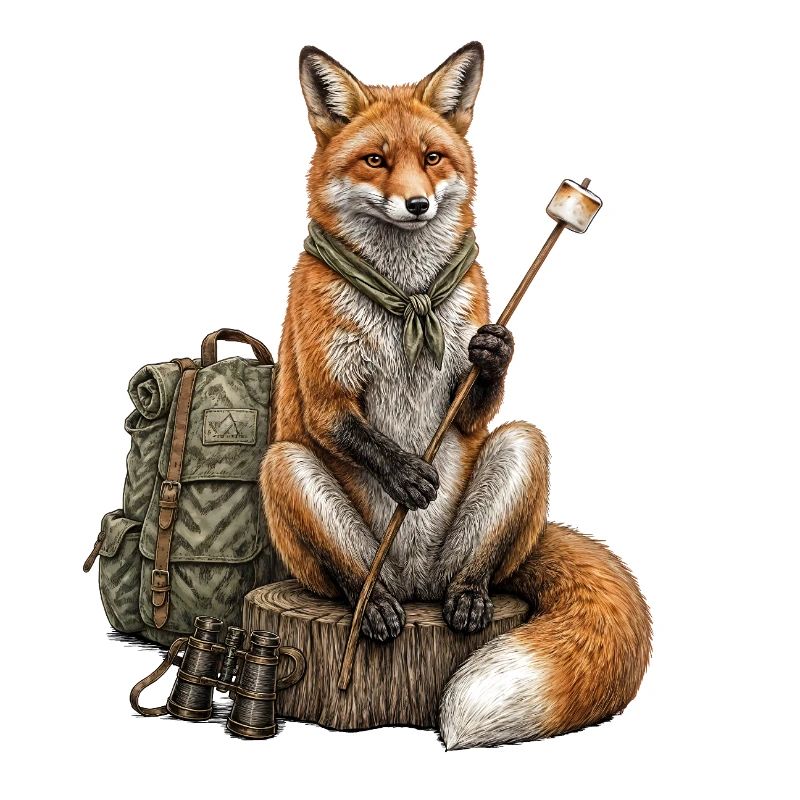 Fox camper explorer hiking