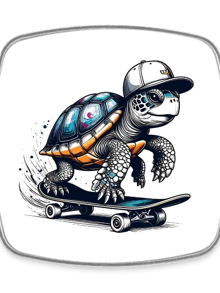 Techno Skater Turtle