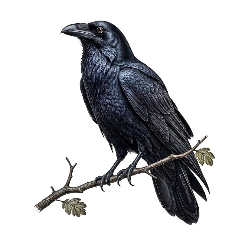 Gemeiner Rabe – Corvus corax – Dark Academia