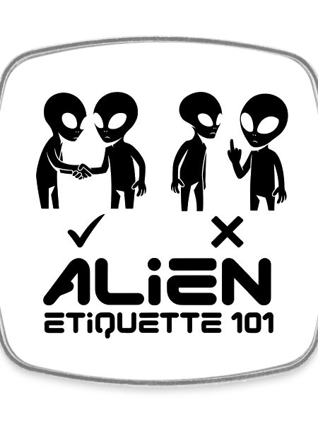 Alien Etqiuette 101 Noir