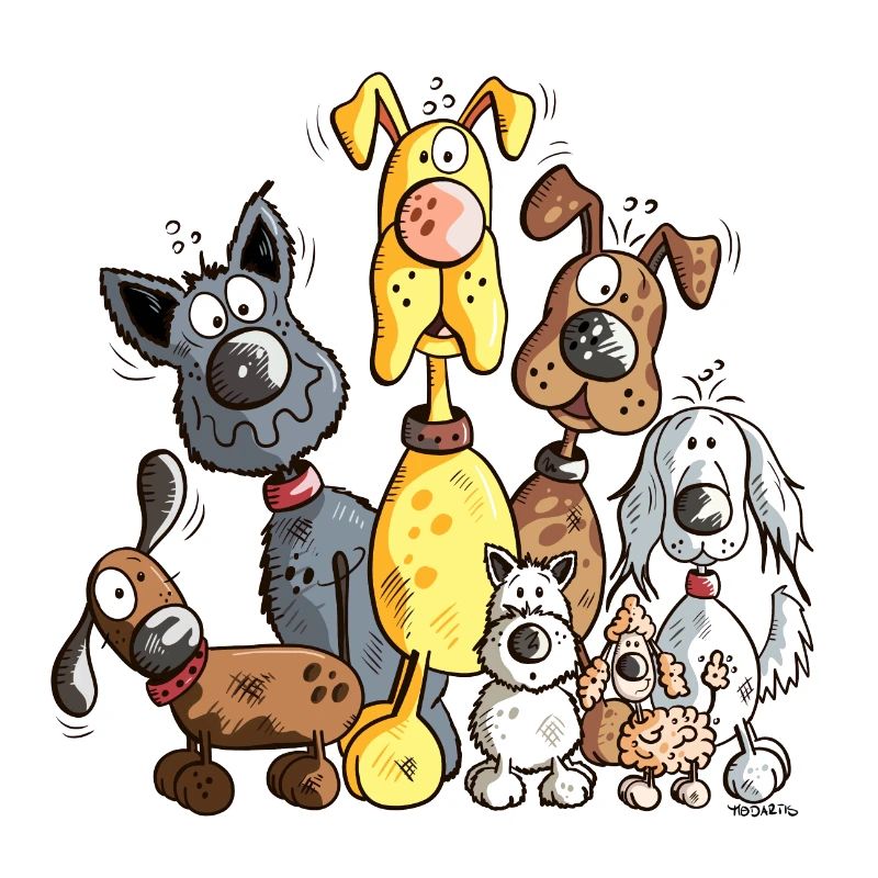 Beaucoup de Chiens