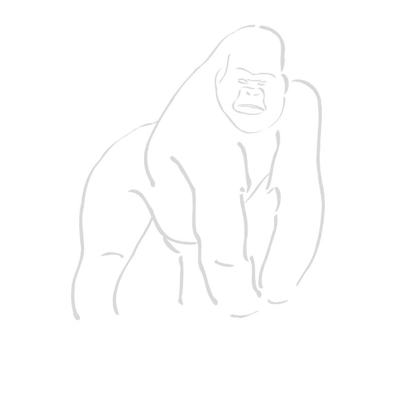 Silverback Gorilla Chef Entrepreneur Gift