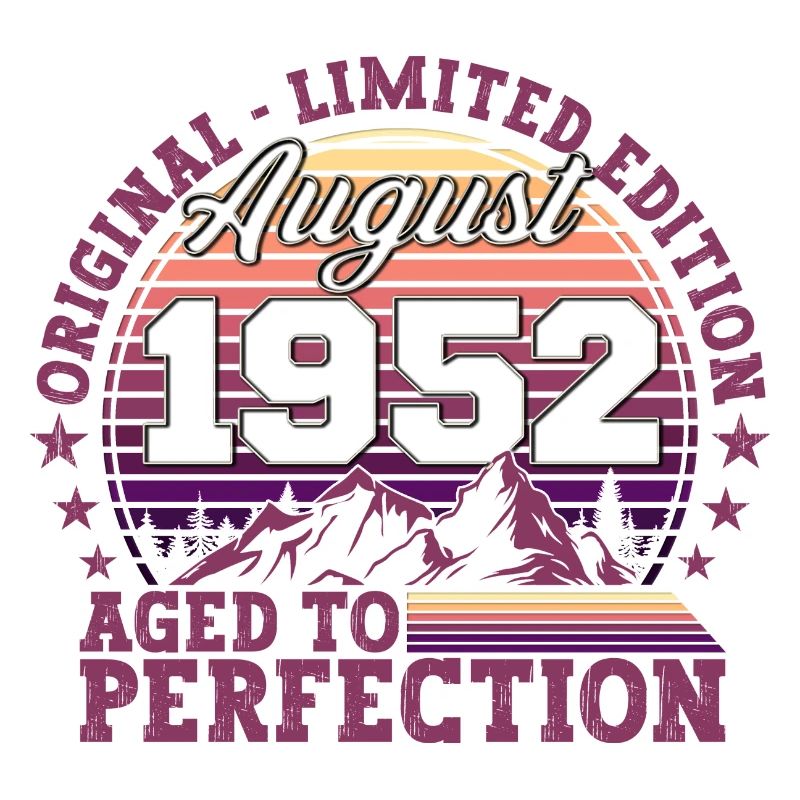 Original August 1952 70th Birthday Gift