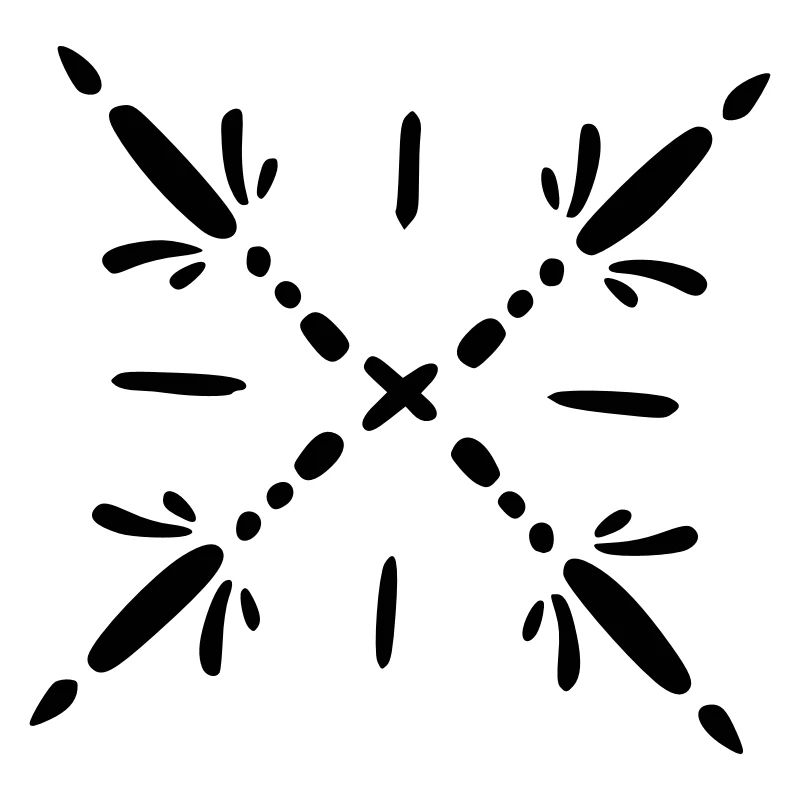 Mandala flocon de neige