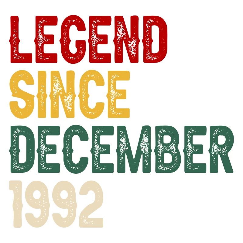 Legend Since December 1992